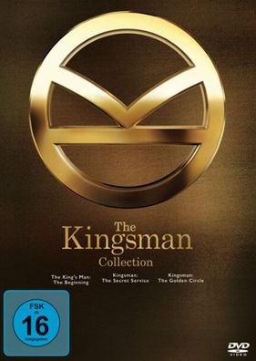 Kingsman - Movie Collection 1-3 (DVD) 3Disc Min: 383/DD5.1/WS