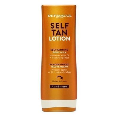 Dermacol Braeunungsmilch fuer natuerliche Braeune, 200 ml Koerperpflege-Lotion
