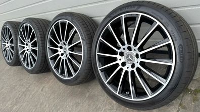 4x Original Mercedes C Klasse W205 A205 C205 S205 18 Zoll Winterräder DOT24 6,3-7mm