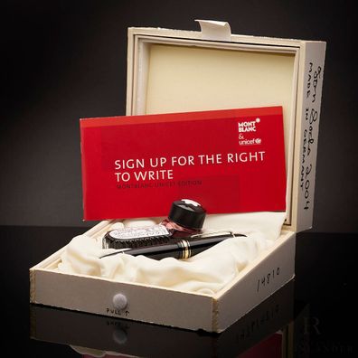 Montblanc Meisterstück Unicef Tom Sachs No. 149 Fountain Pen Ink ID 35030 OVP