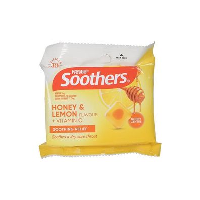 Nestle Soothers Honey & Lemon Halspastillen 129 g