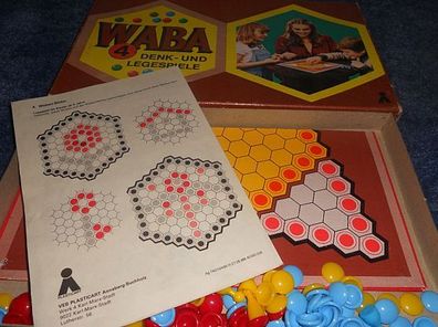DDR Logikspiel WABA - Denk und Legespiel