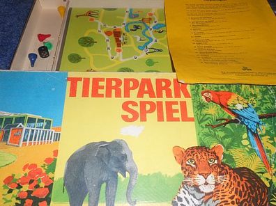 Würfelspiel - Tierparkspiel- schönes DDR Kinderspiel