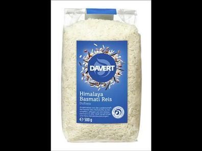 Davert Himalaya Basmati Reis weiß 500g 500g