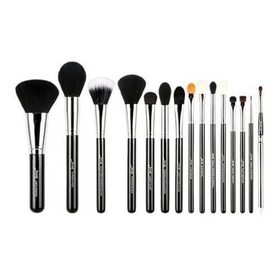 Jessup Professionelles Make-up-Pinselset T092, 15-teiliges Kosmetikpinsel-Set fue