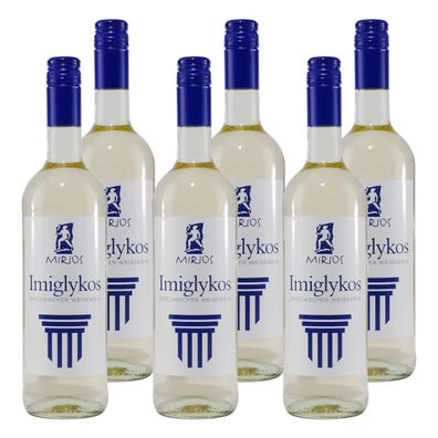 Miros Imiglykos Griechischer Weißwein (6 x 0,75L)