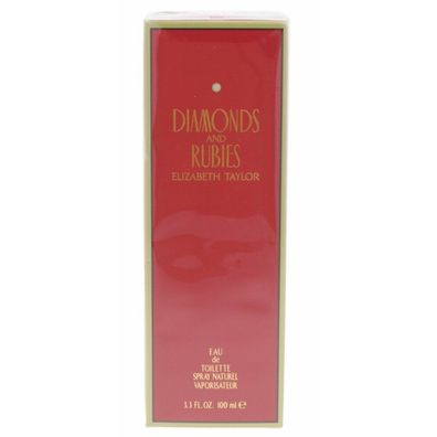Elizabeth Taylor Diamonds & Rubies Eau de Toilette 100ml Spray