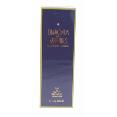Elizabeth Taylor Diamonds & Sapphires Eau de Toilette 100ml Spray