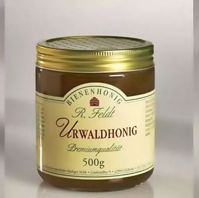 Honig Urwaldhonig cremiger Bienenhonig Brotaufstrich Premiumqualität lieblich !