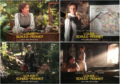 Louise und die Schule der Freiheit - 4 Original Kino-Aushangfotos - Filmposter