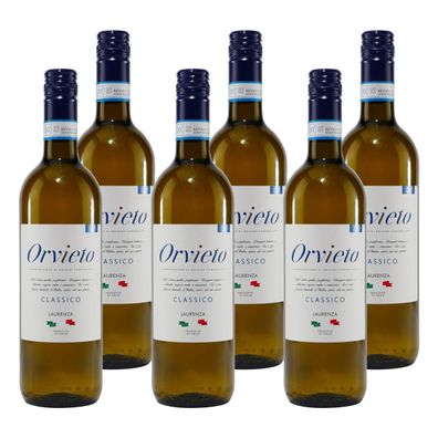 Laurenza Orvieto Weißwein DOC -trocken- (6 x 0,75L)