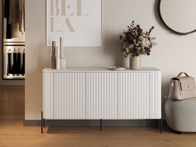 Kommode Howlit 150 Schrank Modern Metallfüße Kollektion Wohnzimmer
