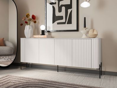 Kommode Howlit 190 Schrank Modern Metallfüße Kollektion Wohnzimmer
