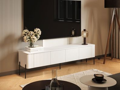 TV-Lowboard Vera 190 Schrank Modern Metallfüße Kollektion Wohnzimmer