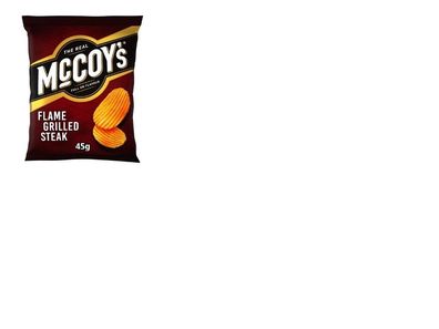 McCoys Kartoffelchips 36 x 45gr. Flame Grilled Steak