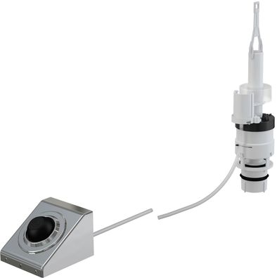 Alcadrain MPO13 Pneumatische Fernauslösung, Fußbetätigung, Metall, für Wandeinbau