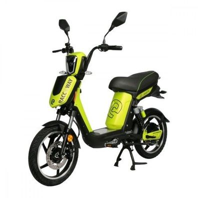 Elektromotorrad Elektroroller E-Moped 48 V 12 Ah 25Km/h Elektro-Mofa mit Federgabel