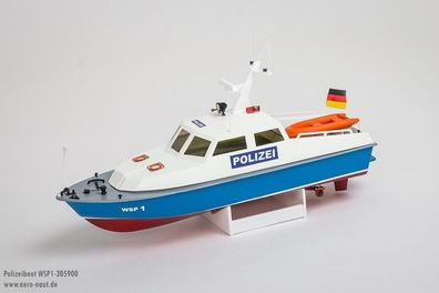 Aeronaut Polizeiboot WSP 1 Schiffsmodell 305900 Aeronaut 3059/00 Bausatz