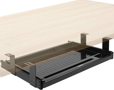Duronic DKTSX2 Tastaturplattform Schublade ausziehbar ergonomisch Maus