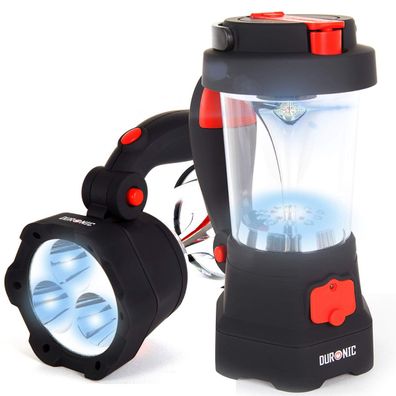 Duronic Hurricane Campinglampe LED USB Handkurbel Notfallleuchte Zeltlampe