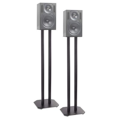 Duronic SPS1022 Lautsprecherständer 80 cm 2er-Set Metall Boxenständer HiFi