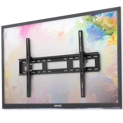 Duronic TVB123M Wandhalterung TV 60" Zoll 40kg VESA 600x400 neigbar LED OLED