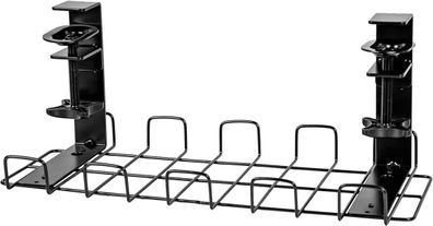 Duronic CMH2 Kabelkanal Schreibtisch, Kabelmanagement, Kabelrinne Büro