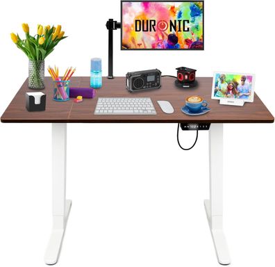 Duronic CD120 WT Höhenverstellbarer Schreibtisch Schreibtisch Büro Gaming