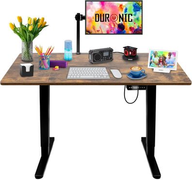 Duronic CD120 BO Höhenverstellbarer Schreibtisch Elektrischer Schreibtisch Büro