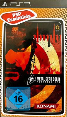Metal Gear Solid Portable Ops PSP Essentials - Ausführung: mit OVP