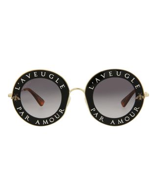 Gucci Sonnenbrille Blind for Love GG0113S-001
