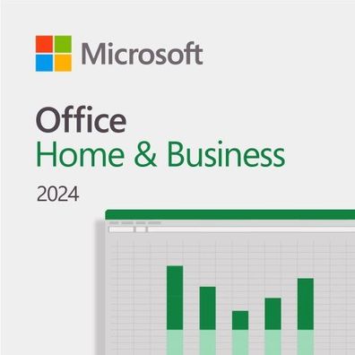 Microsoft Office Home & Business 2024 / 1 PC oder MAC / Dauerlizenz / BOX