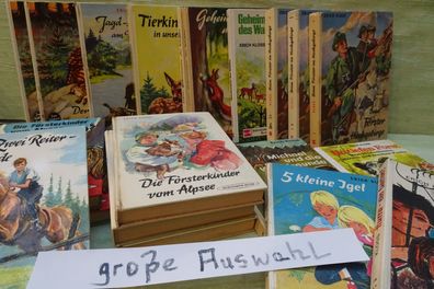 Schneider Erich Kloss Jagdabenteuer König der Nacht Förster Alpsee Garten Igel