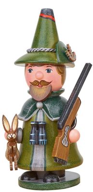 Hubrig Räuchermann Wichtel Jäger (14 cm)