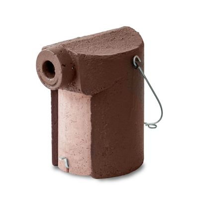 Naturschutzprodukt Nisthöhle Typ 3SV Flugloch 34 mm mit Marderschutz in braun