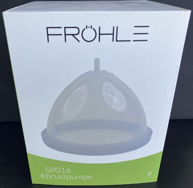 Fröhle SP016 Brustpumpe Brustsaugschale Cup D Vakuum Busen Busensaugschale NEU!