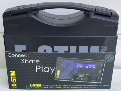 E-Stim E-Box Series 2B Kit Power Box Reizstrom Gerät Set Massage NEU!