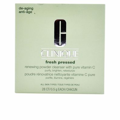 Clinique Fresh Pressed Renewing Powder Cleanser with Pure Vitamin C 28 x 0,5 g