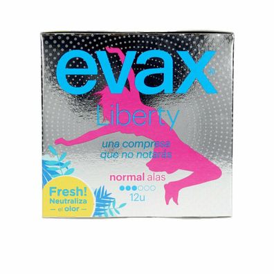 Evax Liberty Normal Damenbinden Mit Flügeln 12 Einheiten