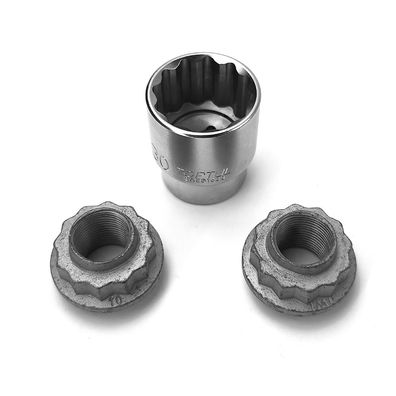 2x VW Mutter Achsstummel T5 T6 vorne / hinten M20x1,5 WHT005286 + Stecknuss SW30