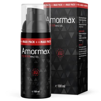 Amormax Premium Gel - Für ein aktives Liebesleben - Geeignet für Männer - 100ml