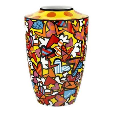 Goebel Pop Art Romero Britto All We Need is Love - Vase Neuheit 2020 66452641