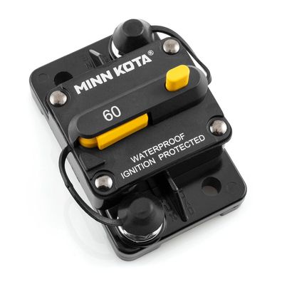 Minn Kota MKR-27 Sicherungsautomat wasserdicht 60A 12-36V für Elektromotoren
