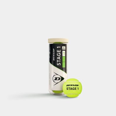 Dunlop Stage1 3er-Pack Tennisbälle (2025)