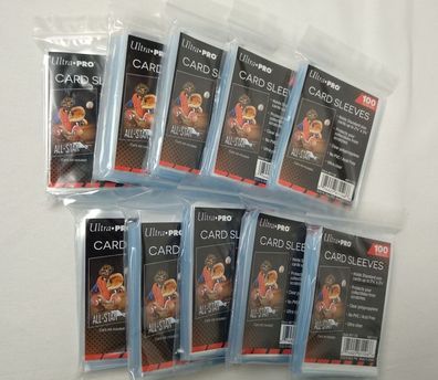1000 Ultra Pro Schutzhüllen Soft Sleeves MAGIC Pokemon etc