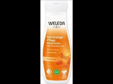 Weleda WELEDA Reichhaltige Pflege Körperlotion Sanddorn 200ml