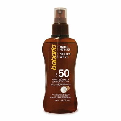 Babaria Coconut Protective Sun Oil Spf50 200ml