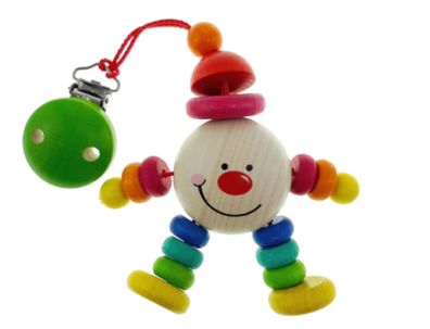 Hess Clipfigur Clown Michel aus Holz 12811