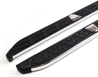 Trittbretter passend für Hyundai Santa Fe 2006-2012 Dakar mit TÜV