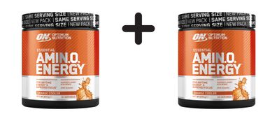 2 x Optimum Nutrition Amino Energy (270g) Orange Cooler